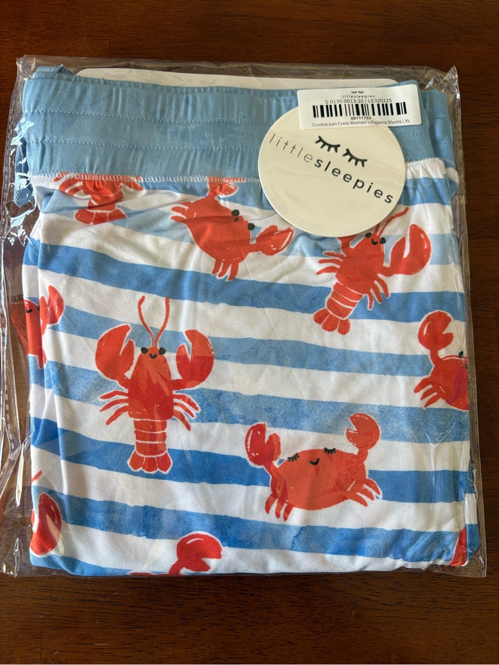 Little Sleepies Crustacean Crew Pajama Shorts - NWT